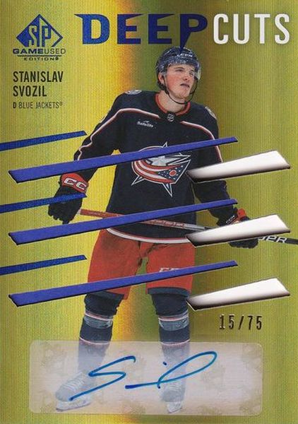 AUTO RC karta STANISLAV SVOZIL 23-24 SPGU Deep Cuts Autograph /75